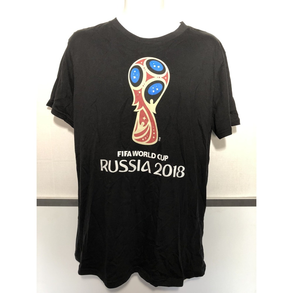 Adidas FIFA World Cup Russia 2018 Short Sleeve T-Shirt Size Men's XL
